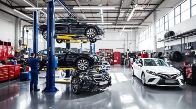 15 best car garage dubai