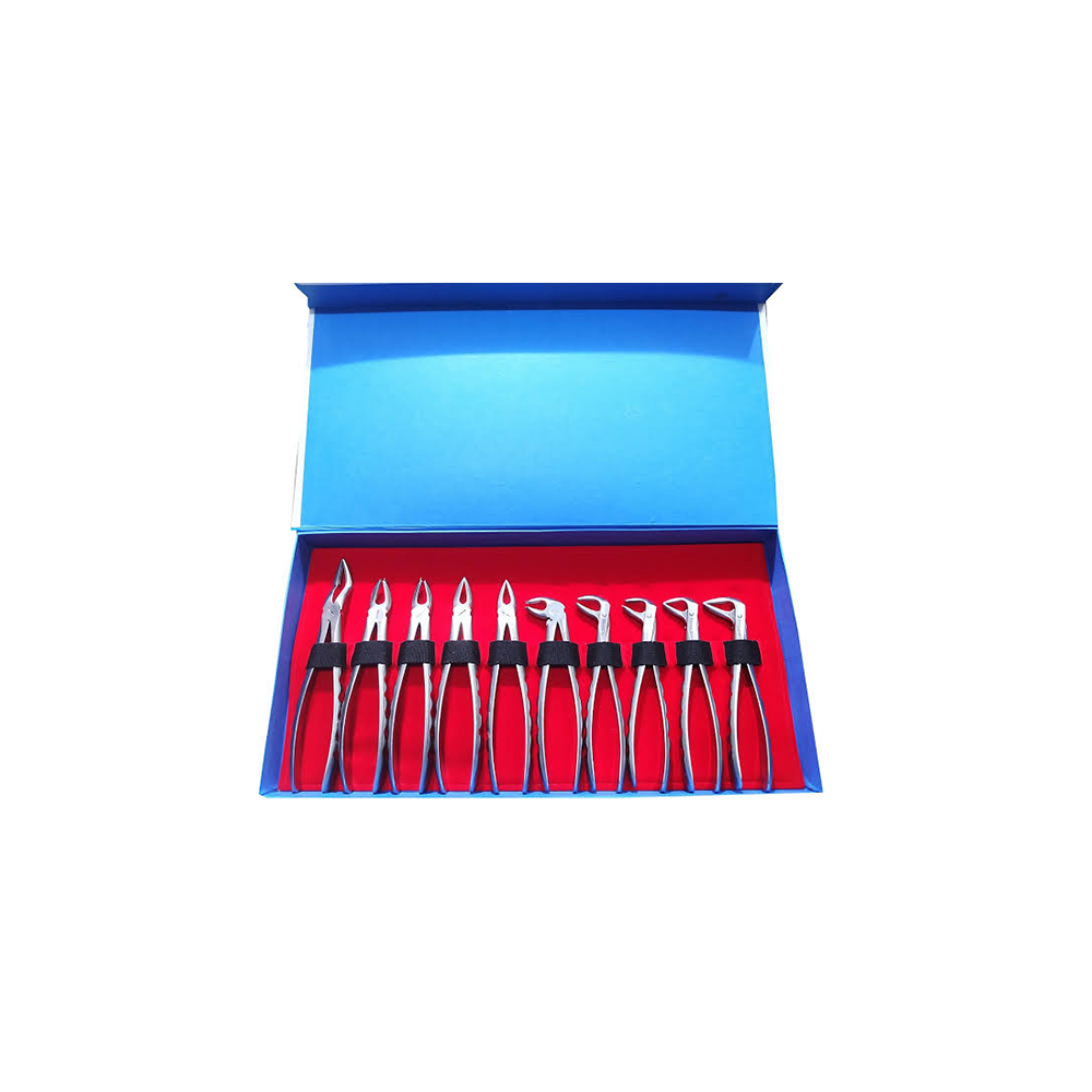 Dental Forceps 10 Pieces Set